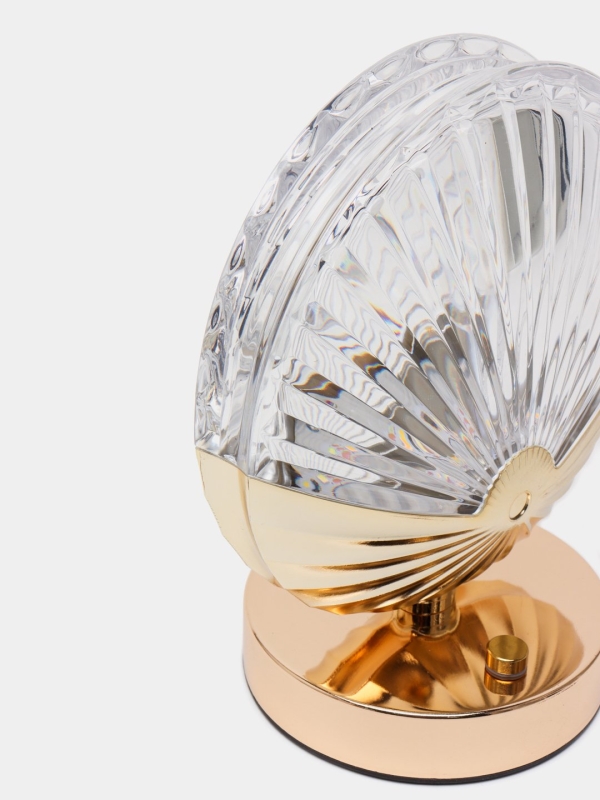 Светильник Ракушка хрустальная