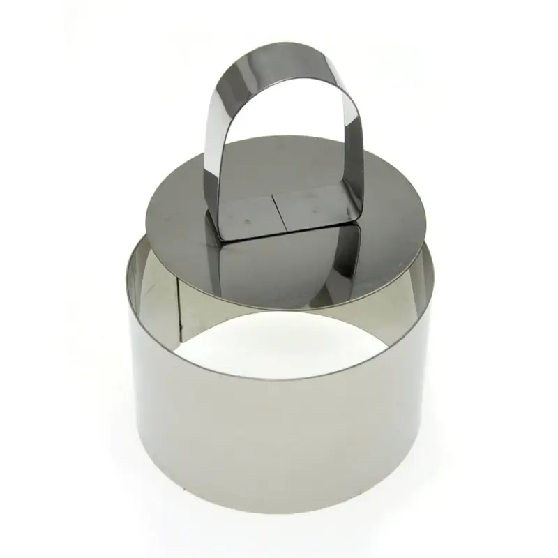 Кулинарная форма Круг с крышкой прессом