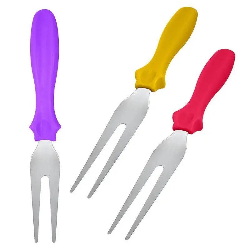 Вилка с зубцами 21 см (ассортимент)