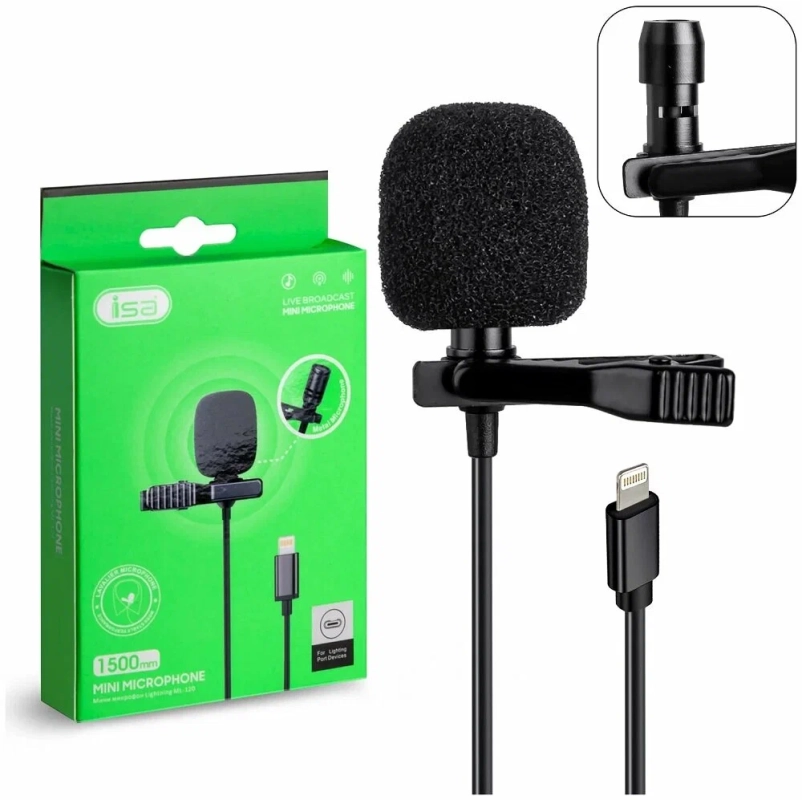 Мини микрофон ISA ML-120