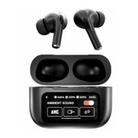 Наушники беспроводные с микрофоном Bluetooth USB Type-C черный