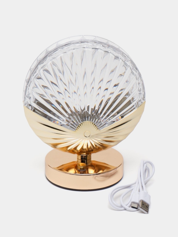 Светильник Ракушка хрустальная