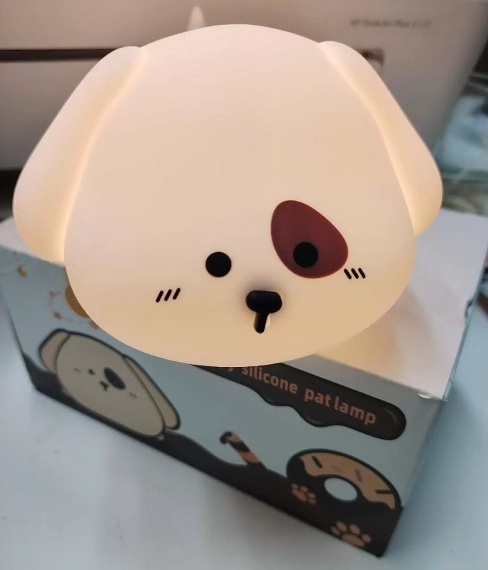 Ночник детский силиконовый Собачка