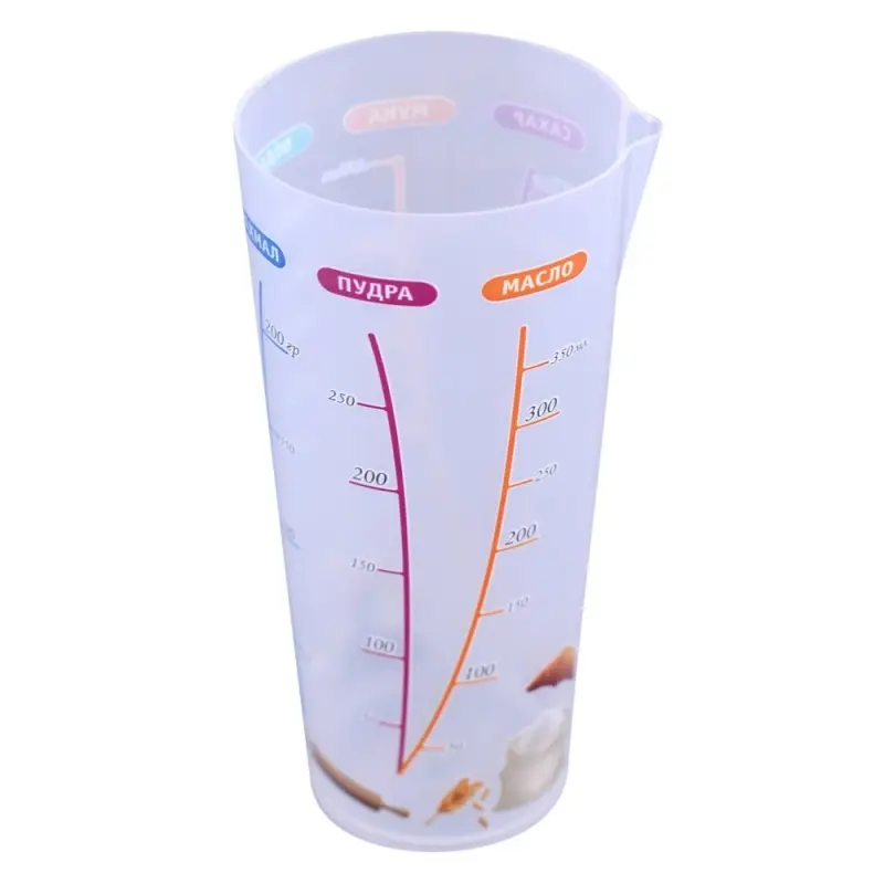 Стакан мерный Сахар Мука Вода Крахмал Пудра Масло 500 мл
