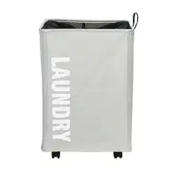 Корзина для белья на колесиках