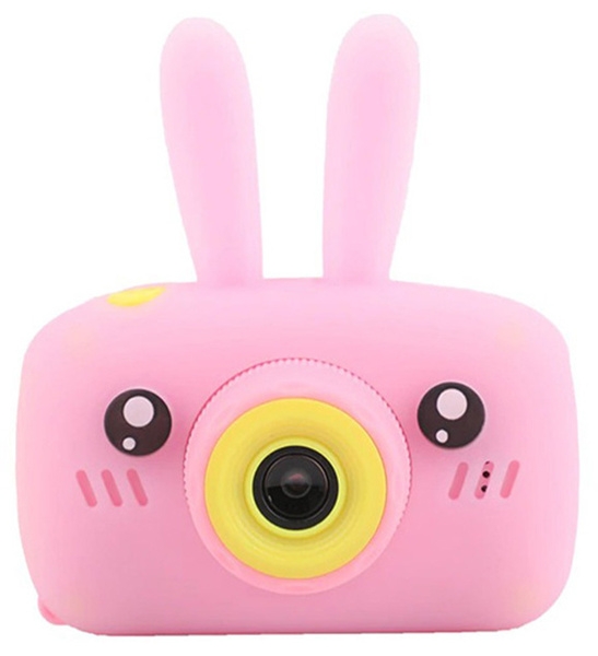 Детский цифровой фотоаппарат 3в1 Зайчик Детский цифровой фотоаппарат 3в1 Зайчик