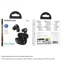Беспроводные наушники BOROFONE FQ4 черные Беспроводные наушники BOROFONE FQ4 черные