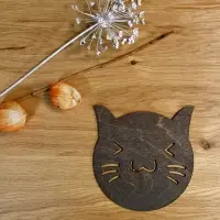 Подставка под горячее Кот