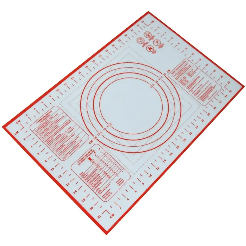 Коврик для выпечки с разметкой 40х30 см
