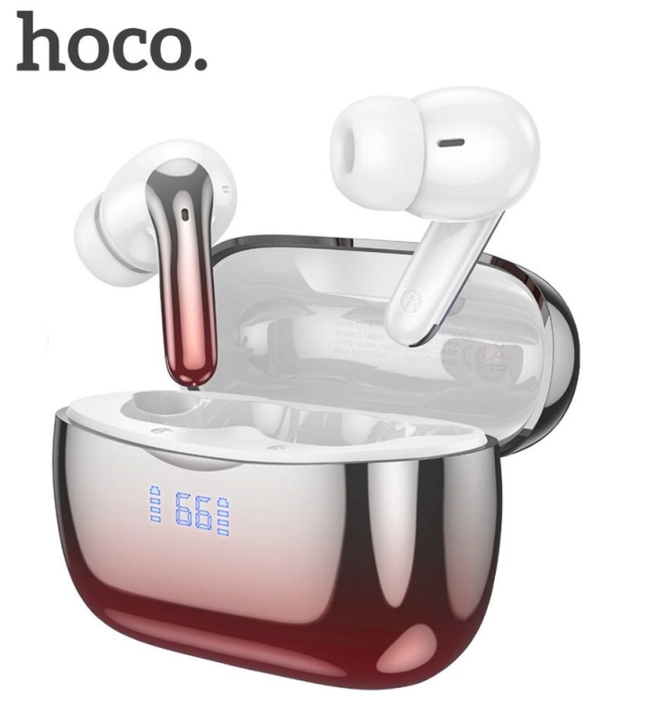 Наушники беспроводные Hoco EQ16 красные