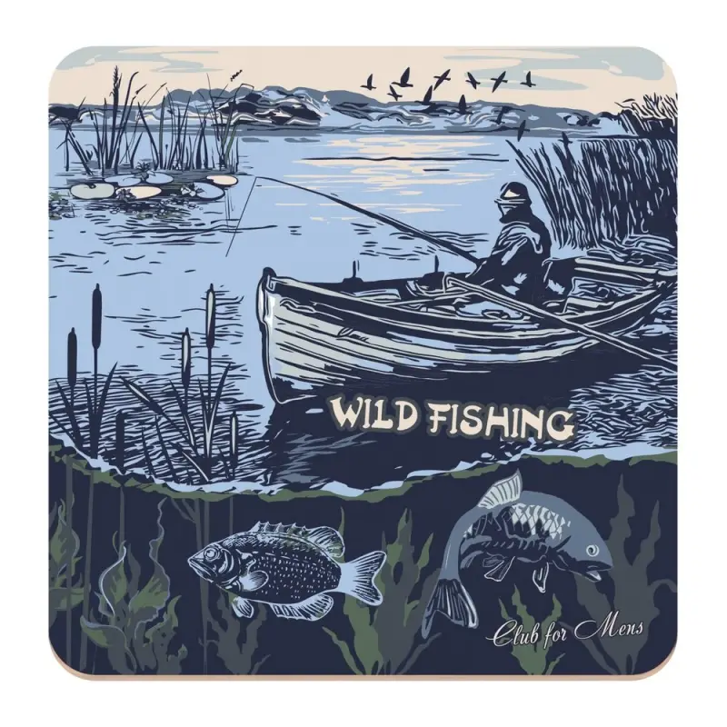 Подставка под горячее Мужской клуб 14х14 см (ассортимент)