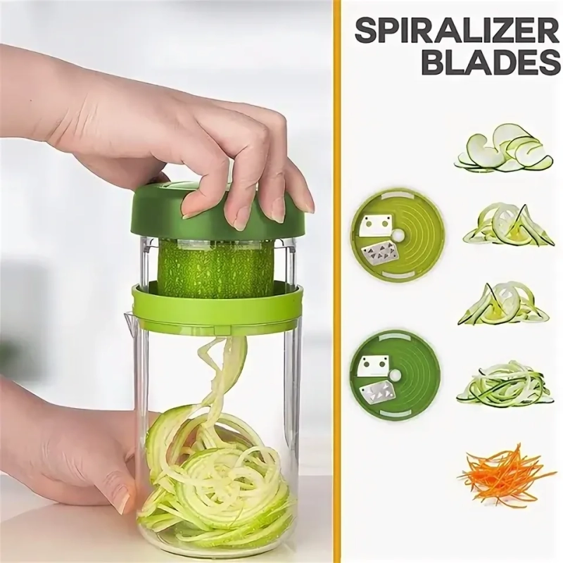 Ручная спиральная овощерезка