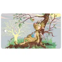 Разделочная доска Дракон весельчак 29х17 см (ассортимент)