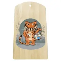 Доска разделочная Тигр Кайфолов 17х29 см (ассортимент)