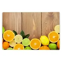 Разделочная доска подставка под горячее Цитрусовый микс 18х28см