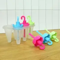 Формы для мороженого Яркие зонтики 6 ячеек