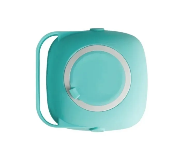 Мочалка-щетка силиконовая с контейнером для геля