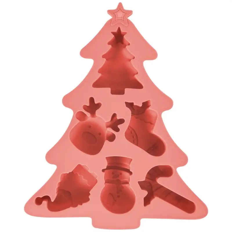 Форма для конфет и льда Елка изобилия (ассортимент)