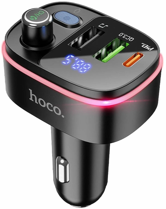 FM-модулятор автомобильный Hoco E62