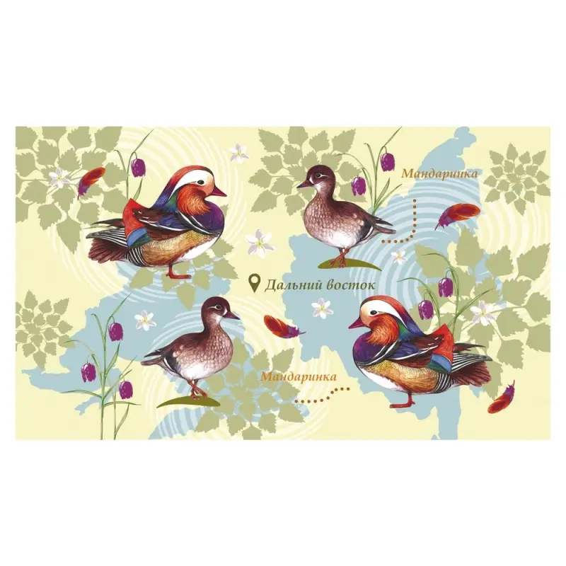 Доска разделочная Исчезающая красота 29х17 см