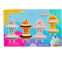 Мыльница детская двухъярусная (цвет в ассортименте)