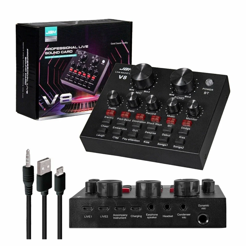 Внешняя звуковая карта V8