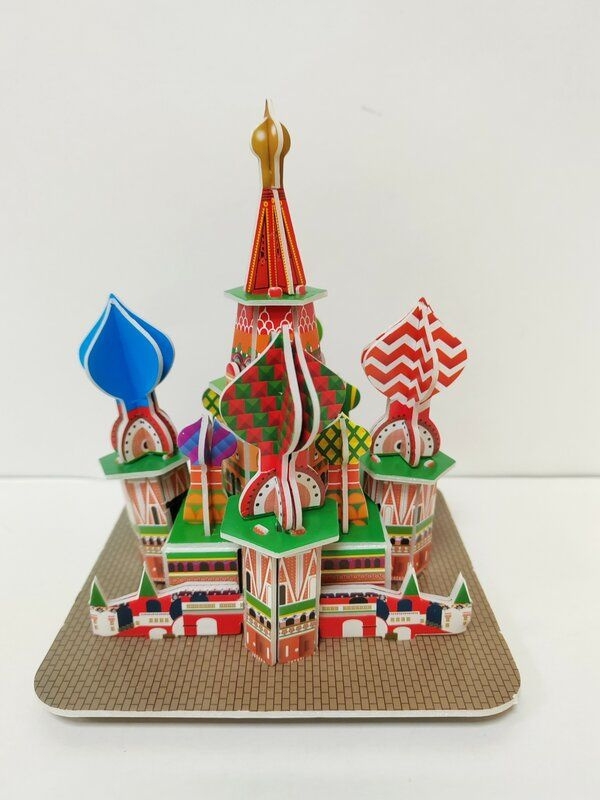 3D конструктор Собор Василия Блаженного 3D конструктор Собор Василия Блаженного