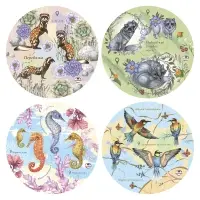 Доска Подставка под горячее Исчезающая красота 20см (ассортимент)