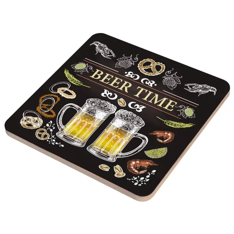 Подставка под горячее BEER TIME 14х14см