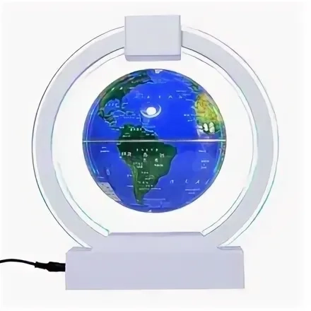 Левитирующий глобус с подсветкой