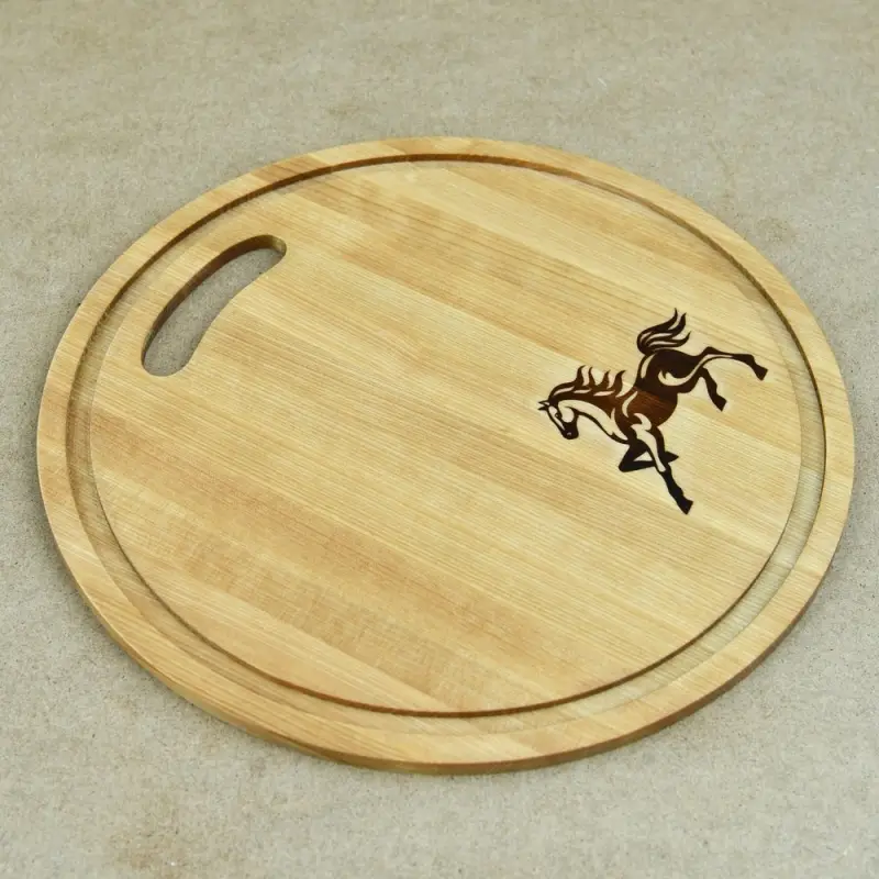 Доска разделочная с желобками Мустанг 28 см