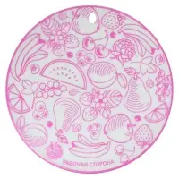 Доска разделочная Фрукты 30 см