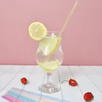 Трубочки для коктейля Блестки 12 шт с ершиком