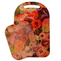 Доска разделочная Цветочная феерия 2 предмета