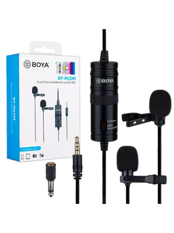 Петличный микрофон Boya BY-M1DM