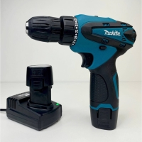 Шуруповерт Makita аккумуляторный 12V  24 Нм  2 АКБ (цвет в ассортименте)