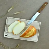 Разделочная доска с желобками 30х18 см