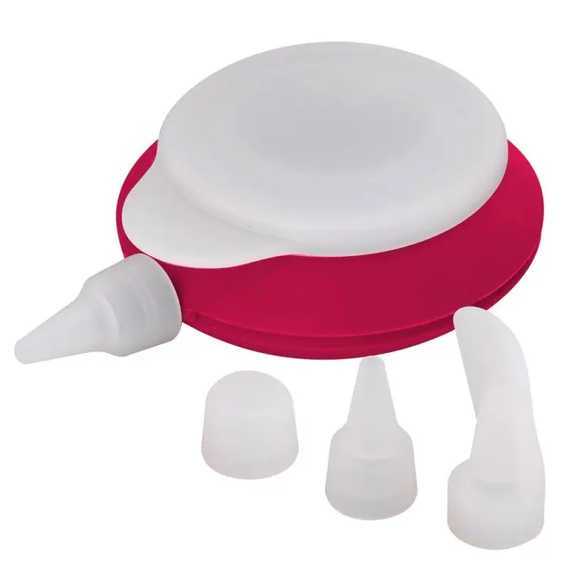 Кондитерский мешок с насадками набор 4 предмета Кондитер (ассортимент)