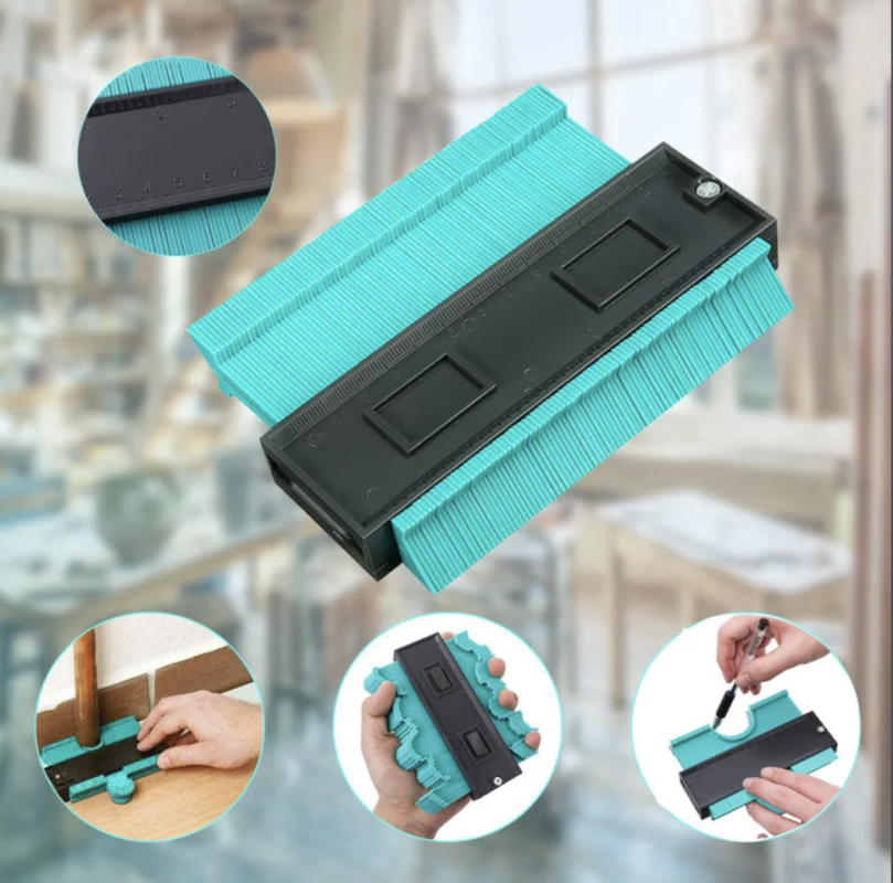 Шаблон копировальный, Измеритель углов и контуров FOLKSNER