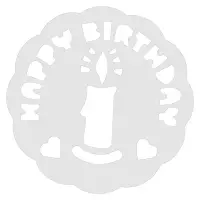 Трафареты для торта набор 6 шт диаметр 17,5 см