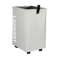 Корзина для белья на колесиках