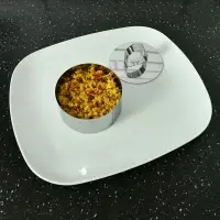 Кулинарная форма "Круг" с крышкой-прессом