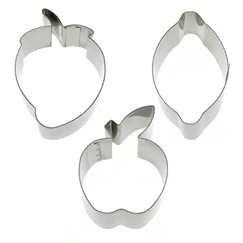 Форма для выпечки "Фрукты", набор 3 шт