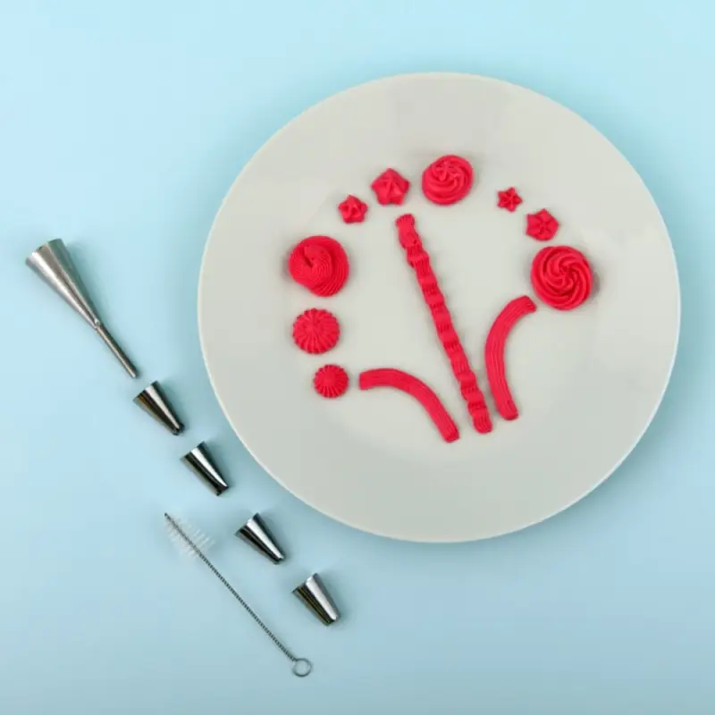 Насадки кондитерские с ершиком 6 предметов