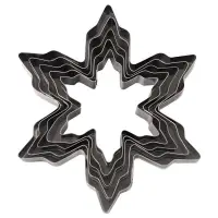 Набор кулинарных форм Снежинки 5 шт