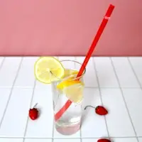 Трубочки для коктейля Блестки 6 шт