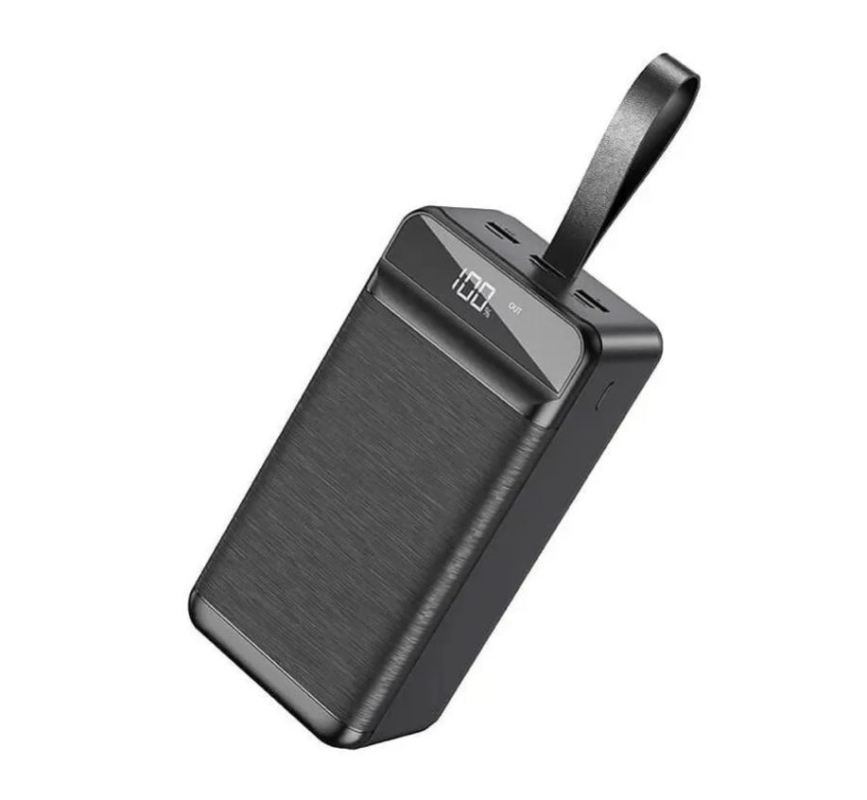 Внешний аккумулятор 60000 мАч черный Внешний аккумулятор 60000 мАч черный