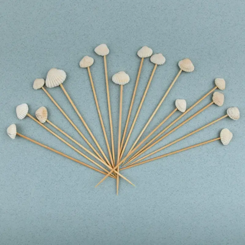 Шпажки для канапе Морские раковины 24 шт