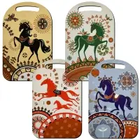 Доска разделочная Сивка Бурка 29х18см (ассортимент)