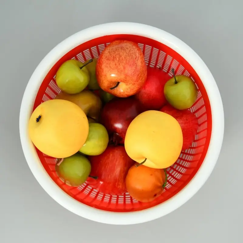 Миска-дуршлаг Ободок диаметр 29 см (ассортимент)